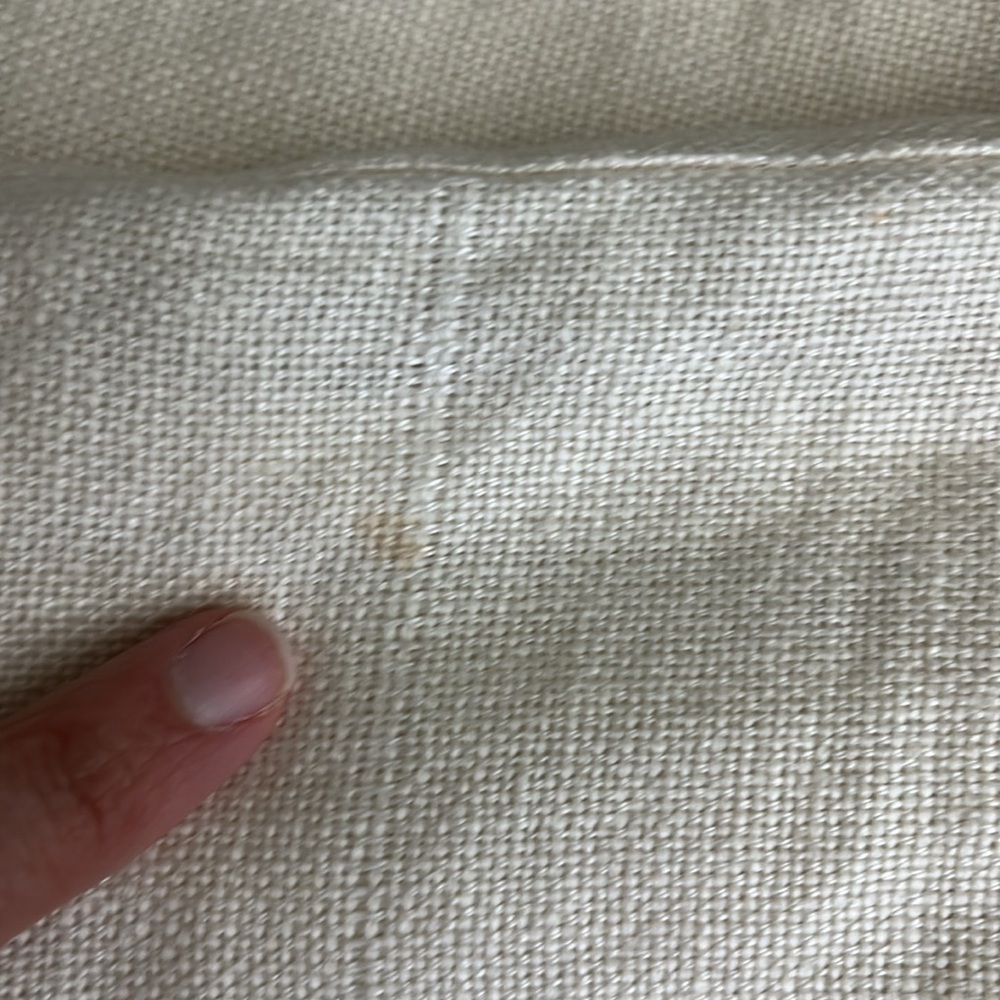 Pottery Barn Brown Button Linen Pillow Cases - Picture 5 of 6